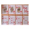 1 set of large numbers easy to read playing cards
