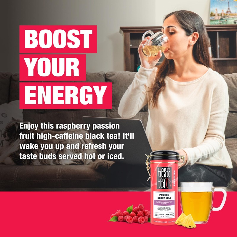 Tiesta Tea - Passion Berry Jolt, Loose Leaf, Raspberry Passion