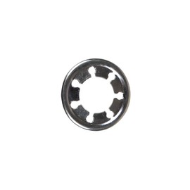 Polaris Snowmobile 1/4 Turn Retainer, 6 mm, Steel, Genuine OEM Part 7710634, Qty 1