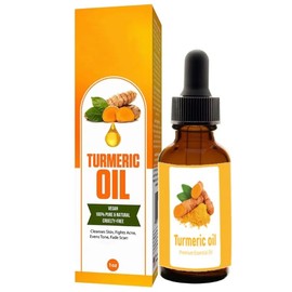 Turmeric Oil 30ml – 100% Pure and Cold-Pressed | Powerful Antioxidant & Natural Skin Rejuvenator, For All Skin Types