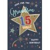 Special Grandson 15th Birthday Card