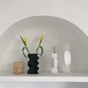 Flower Vase Modern Acrylic Decorative Unique Wavy Shape Vase for
