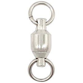 Orurdo Fishing Gear Qb500125a09n0 Ball Bearing Swivel Swivel Single Axis 25 Pieces (#9)