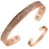 Jeracol Copper Bracelet for Women Men,Tree of Life Magnetic Bracelet