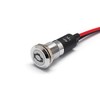 Alpinetech PL12MS 12mm 1/2" 12V LED Metal Signal Indicator Pilot