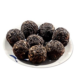 Black Dragon Pearls - Yunnan Special Black Tea - Loose Leaf Tea - Premium Tea-200g(7.05-ounce) 晒红龙珠 200g