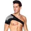 Shoulder Support - Adjustable Shoulder Brace Compatible with Hot/Cold Pad