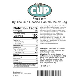 By The Cup Licorice Pastels (24 oz)