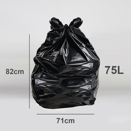 20 x Eco Bag Super Strong Bin Bags, 75 Litres