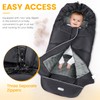 IvyWind Warm Bunting Bag Universal, Stroller Sleeping Bag Cold Weather,