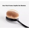 Maquillali 10 Brochas Oval Multifunciones Alta Calidad Envió Gratis