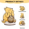 The Winnie Bear Wooden Table Centerpieces for Birthday Party/Baby Shower