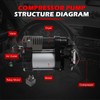 Autodevil Air Suspension Compressor Pump Compatible with Ram 1500 2013-2018