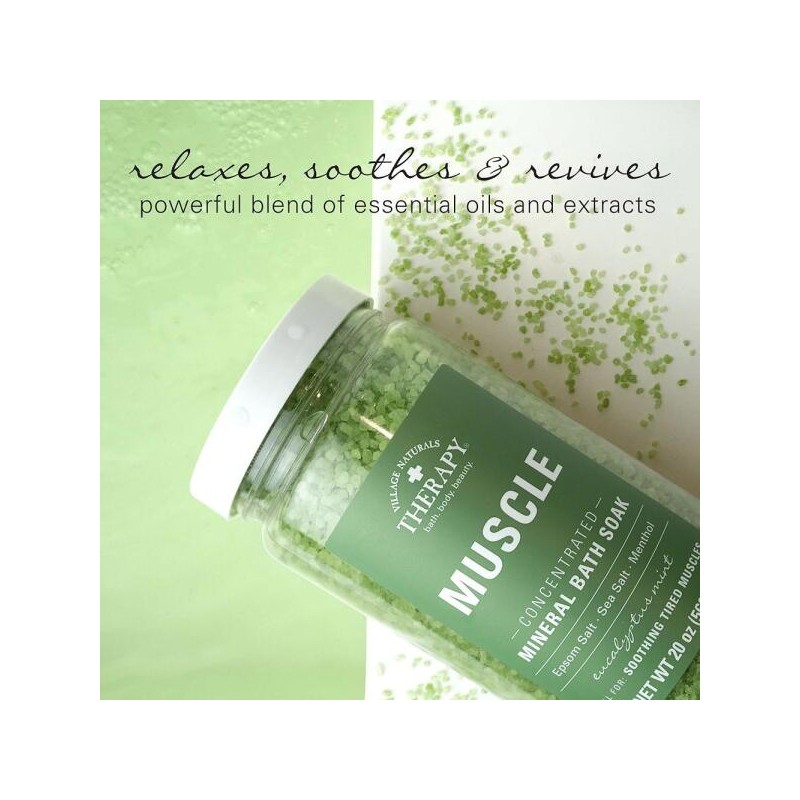 Village Natural Therapy 빌리지 내추럴 테라피, 근육 농축 미네랄 목욕
