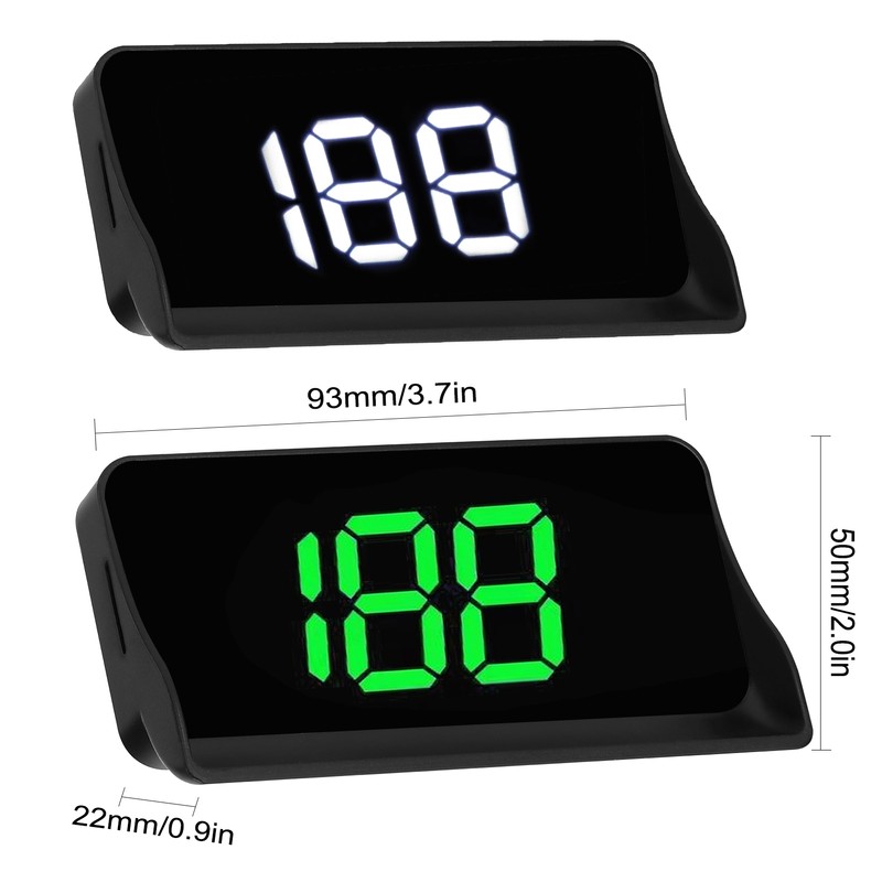 Car Headup Display Windshield Projection Heads Up Display LED Digital