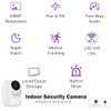 Geekee Indoor Security Camera, 2.4G WiFi Cameras for Home Security