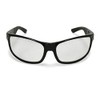 Crossfire CK7 Premium Safety Eyewear, Shiny Black Frame with Clear