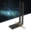 WiFi Card 6E PCIE Slot Bluetooth 5.2 5GHZ 6GHZ 2.4GHZ