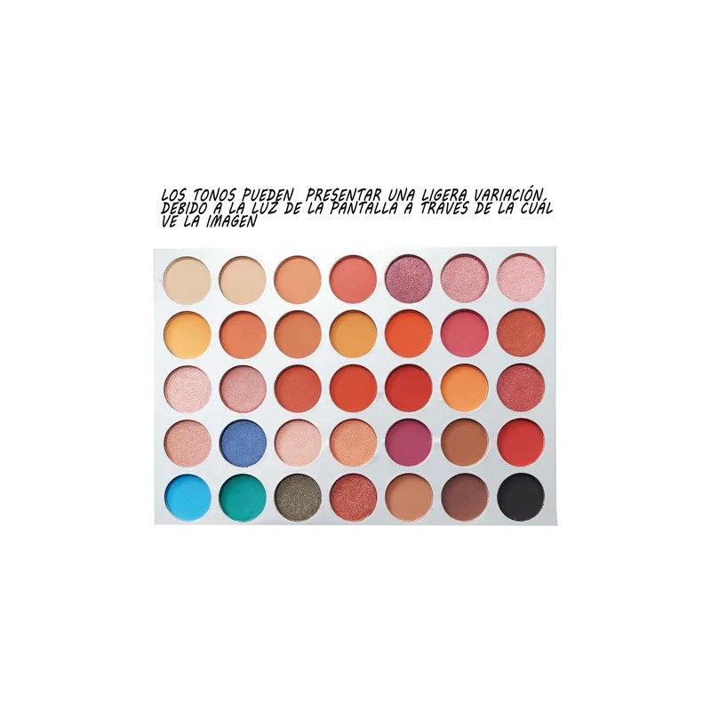 Paleta Sombras Sombras Para Ojos Dukeza Jaclyn Hill 35 Tonos
