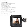 Digital Door Viewer, 2.4in Screen Monitor 0.3MP Camera 120 Degree