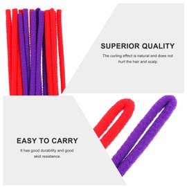 Mikinona Hairdressing Tool Set 90pcs Hair Perm Rods Curling Perm Rods for Hair Easy to Use for Styling