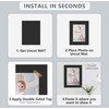 Somime 12 Pack Backing Boards Only - 8x10 Uncut Black