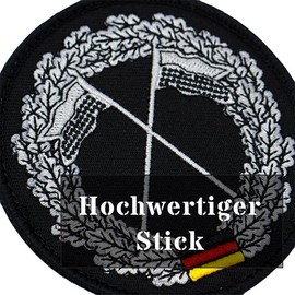 Café Viereck ® German Army Army Beret Badge Patch Embroidered with Velcro 8.5 cm High (Reconnaissance)