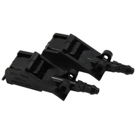 BIAREN 2x Front Windscreen Washer Jet Nozzles For Volkswagen VW T5 Transporter Golf Mk4 Bora Polo Touareg Beetle Lupo Seat Cordoba Ibiza Toledo Skoda Superb Rapid 6E0955985 6E0955985A