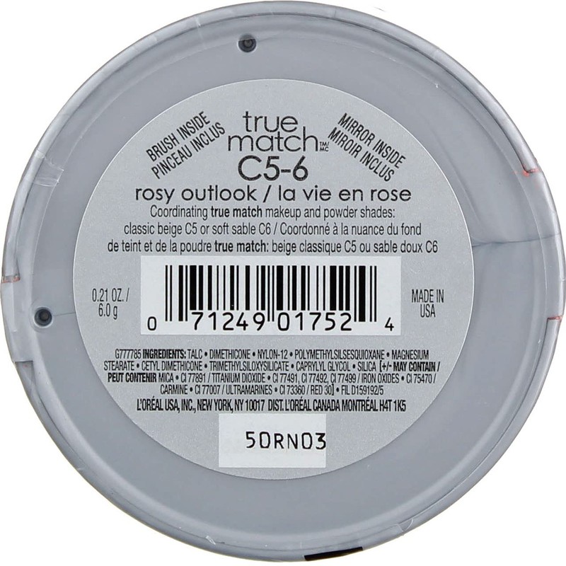 L’Oreal ParisTrue Match Super-Blendable Blush, Rosy Outlook 0.21 oz (Pack