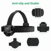 AKASO 2-in-1 Quick Release Adjustable Head Strap Mount for GoPro