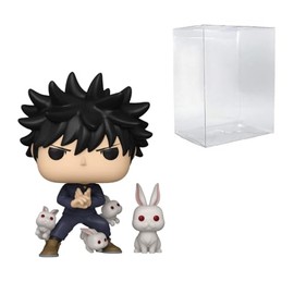 POP! Animation: Jujutsu Kaisen - Megumi Fushiguro with Rabbits #1883 Bundled with Compatible Box Protector Case
