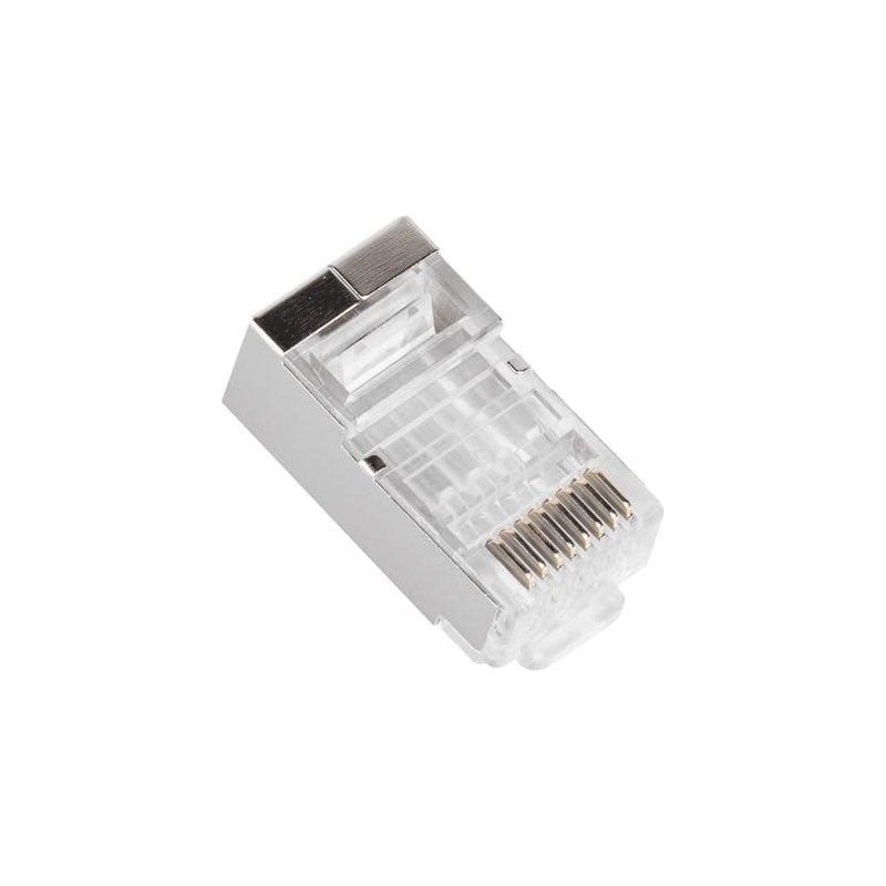 LinkedPro Bote con 100 Piezas de Plug Modular RJ45 Cat6