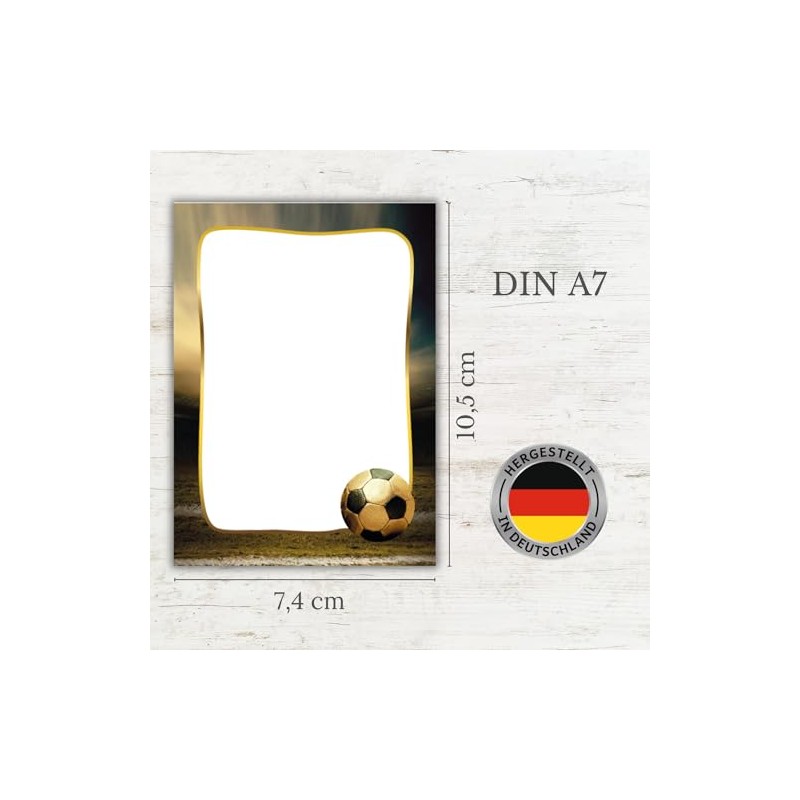 12 Mini Notepads Football Notepad Party Bag Guest Gift for