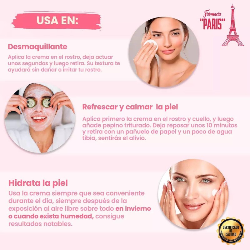 Farmacias PARIS | Cold Cream Neutro con Aceite de Almendras