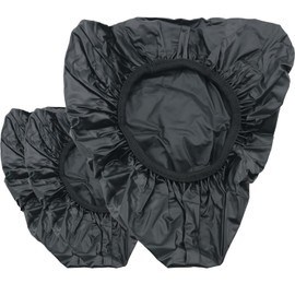 MEETOOT - Funda impermeable para asiento de bicicleta, impermeable, funda para sillín de bicicleta, funda de lluvia elástica para asiento de bicicleta, 3 piezas, funda de asiento de bicicleta,