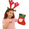 ZHYUAN Set of 14 Christmas Stocking Set, Christmas Stockings, Mini