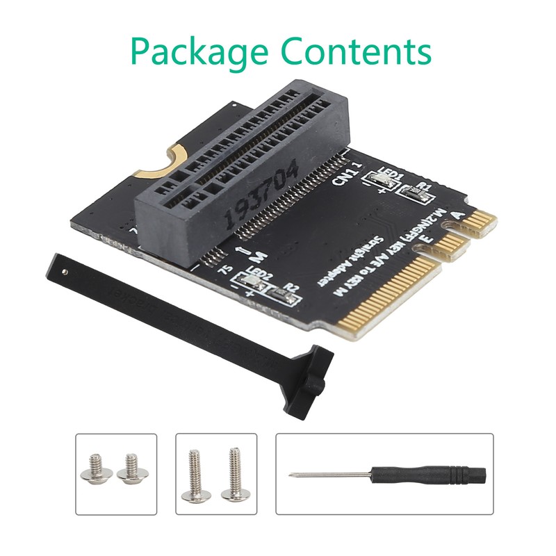 M.2 SSD Adapter Card KEY A/E NGFF to Nvme Solid