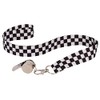 Wicked Costumes Police Whistle on Lanyard - Black and White
