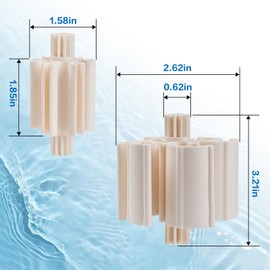 Anlvxin 【Upgraded】 Pool Cleaner Vacuum Impeller PVXH038SA Replacement for Hayward AquaNaut 200 400 450 Poolvergnuegen Turbine 6-Vane Kit