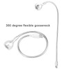 Qcwwy UBS LED Light, 1W Flexible Neck, Portable USB LED