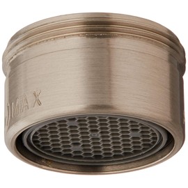 Boston Harbor A500196NNP-54 7112519 Faucet Aerator, Male, Brushed Nickel, 0.75 in H W X 0.95 in D