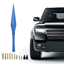 Dart-Shaped Car Antenna-Toppers for SUV/Truck/Jeep for Ford F150 F-150 2009-2024 2025, Ford F150 Accessories, Truck Car F250 F350 Replacement-7.8inch(Blue)