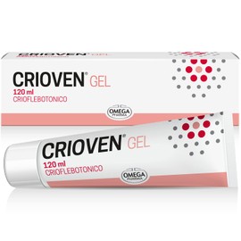 Omega Pharma Crioven Gel mit Kaltwirkung auf Basis von Centella Asiatica, Linderung für geschwollene Beine, 120 ml
