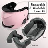 VCAN V88 3/4 Open Face Motorcycle Scooter Helmet ECE &