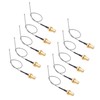 10PCS Coaxial Adapter Cable IPEX to SMA Male Interface RF