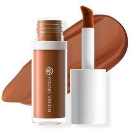 YOUNG VISION Contorno líquido 2 en 1 y varita bronceadora, maquillaje de contorno crema marrón cálido, bronceador líquido mezclable bañado por el sol 