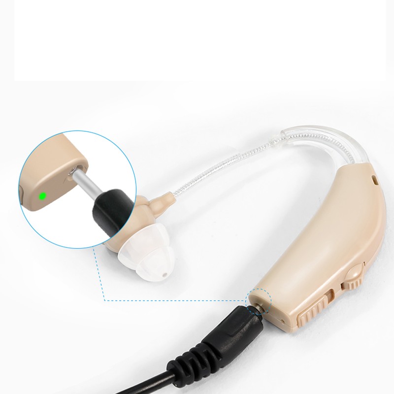 Sound Aid Rechargeable Hearing Device Sound Amplifier Headphone for Movie