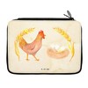 Mr. & Mrs. Panda Carrier_Bag_CASE Chicken Proud, brown, Hand Drawn