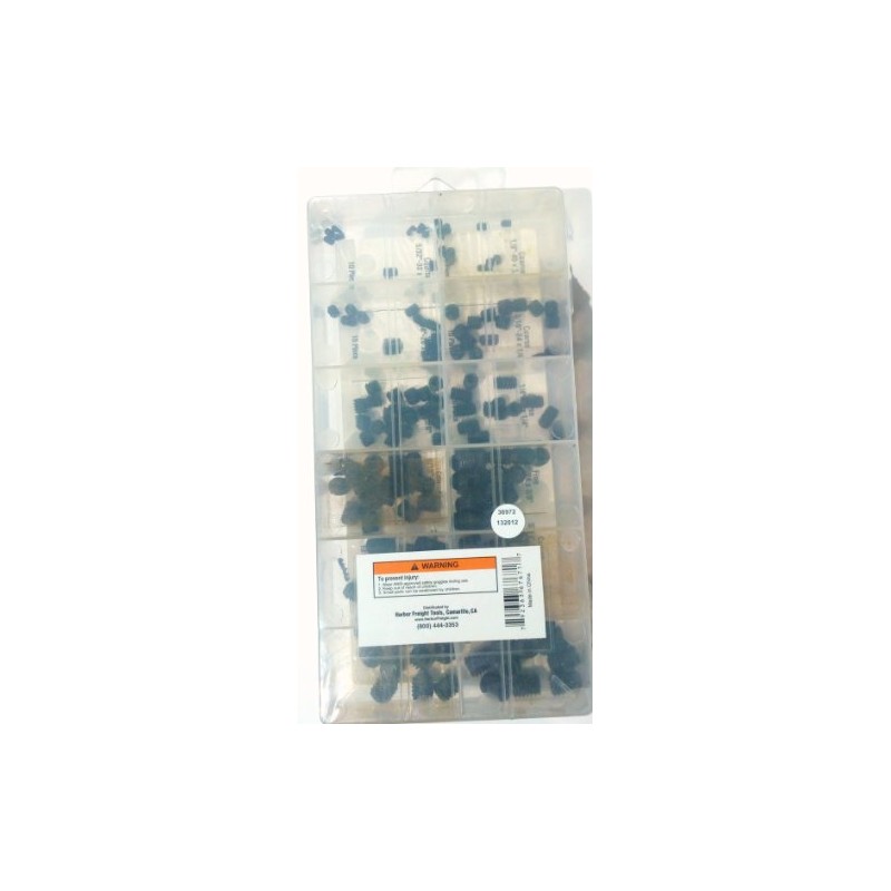 Set Screw Assortment, 150 Pc. - Storehouse
