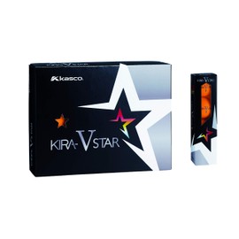 Kasco Golf Ball KIRA STAR V Killer V Unisex Killer VN Orange Best Head Speed: 25-45 2 Piece Ball: 1 Core + 1 Cover